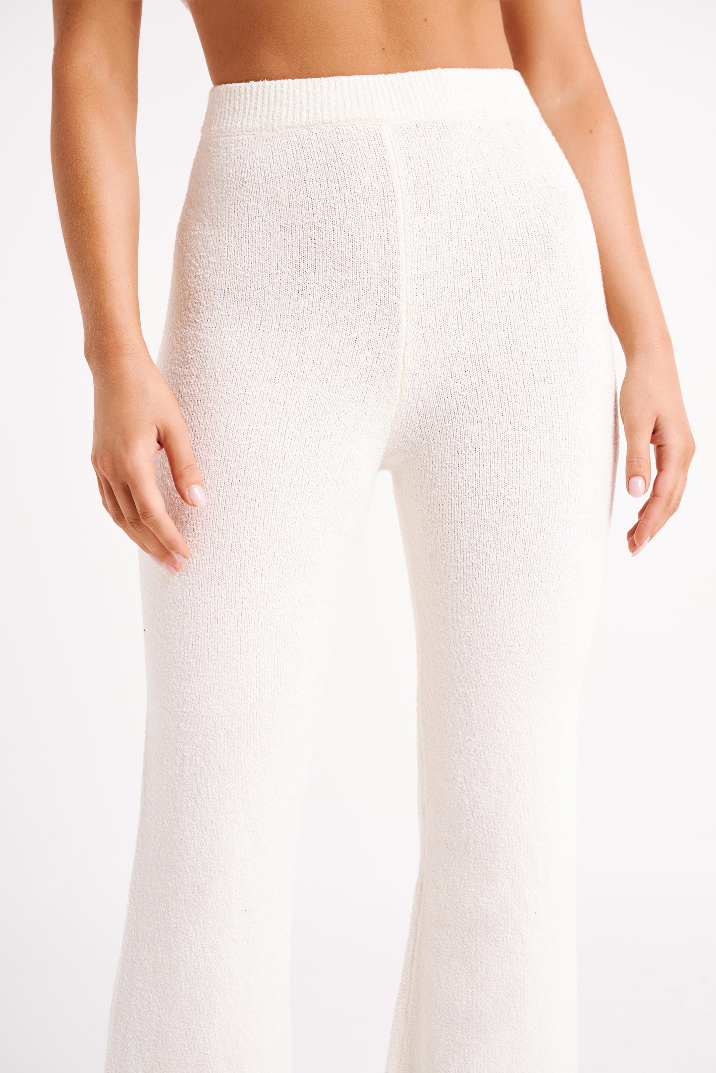 Pantalon en Tricot Angelina - Ivoire