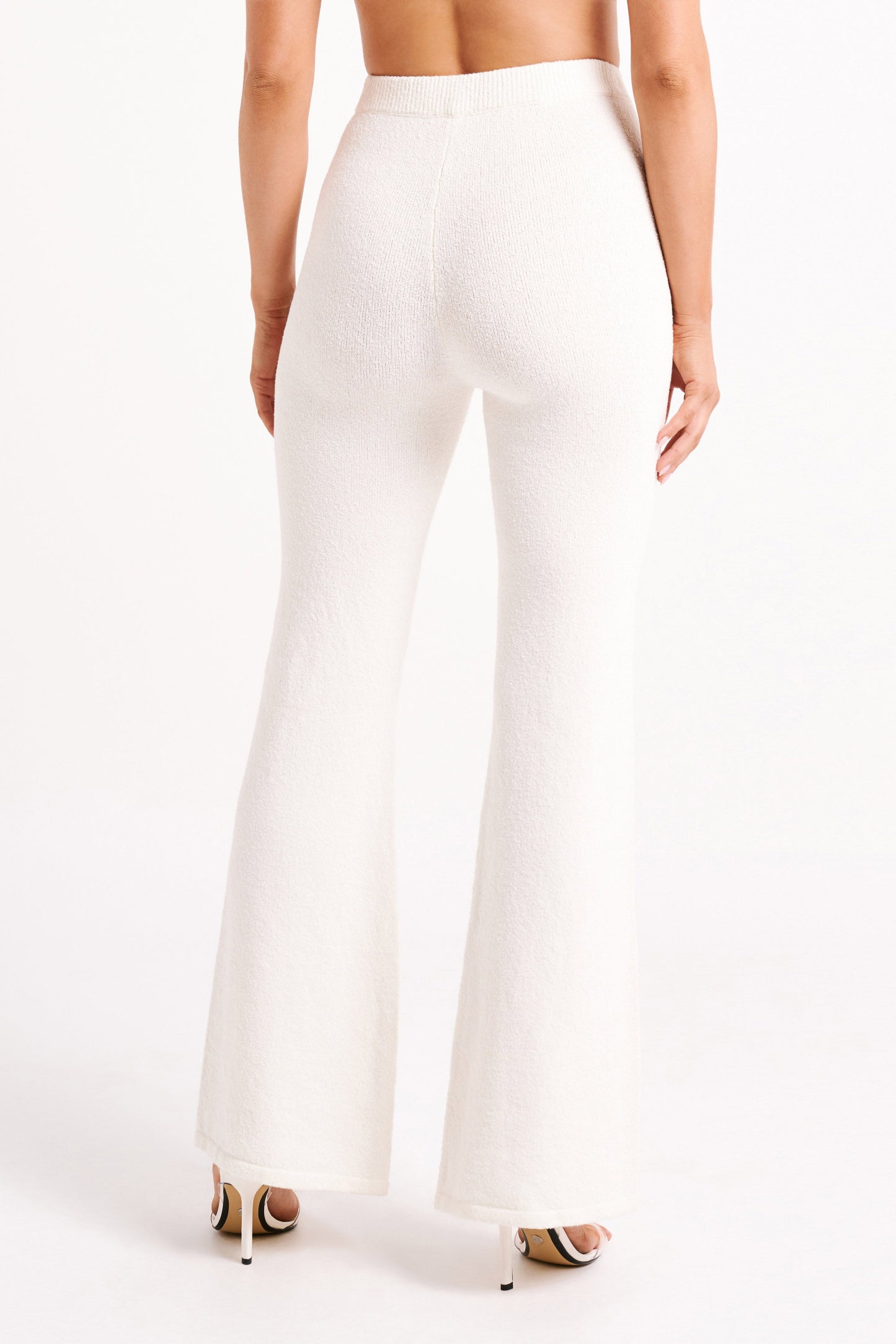 Pantalon en Tricot Angelina - Ivoire