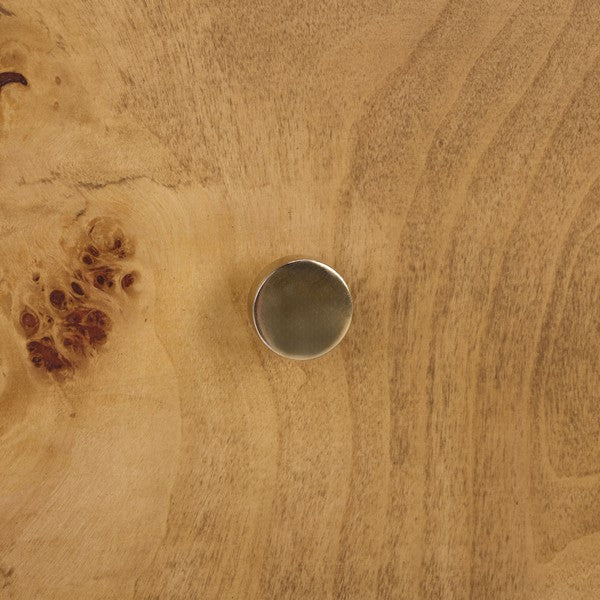 Table de chevet Hinata en bois naturel