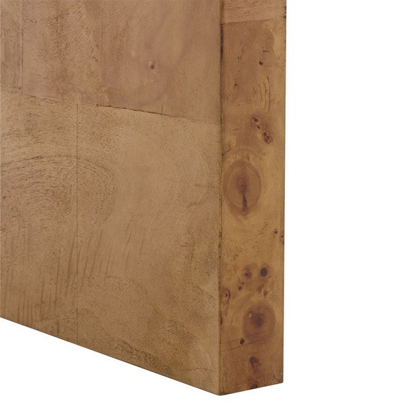 Table de chevet Hinata en bois naturel
