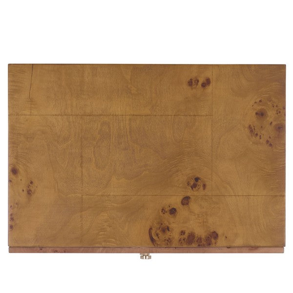 Table de chevet en bois de Tahan, couleur naturelle