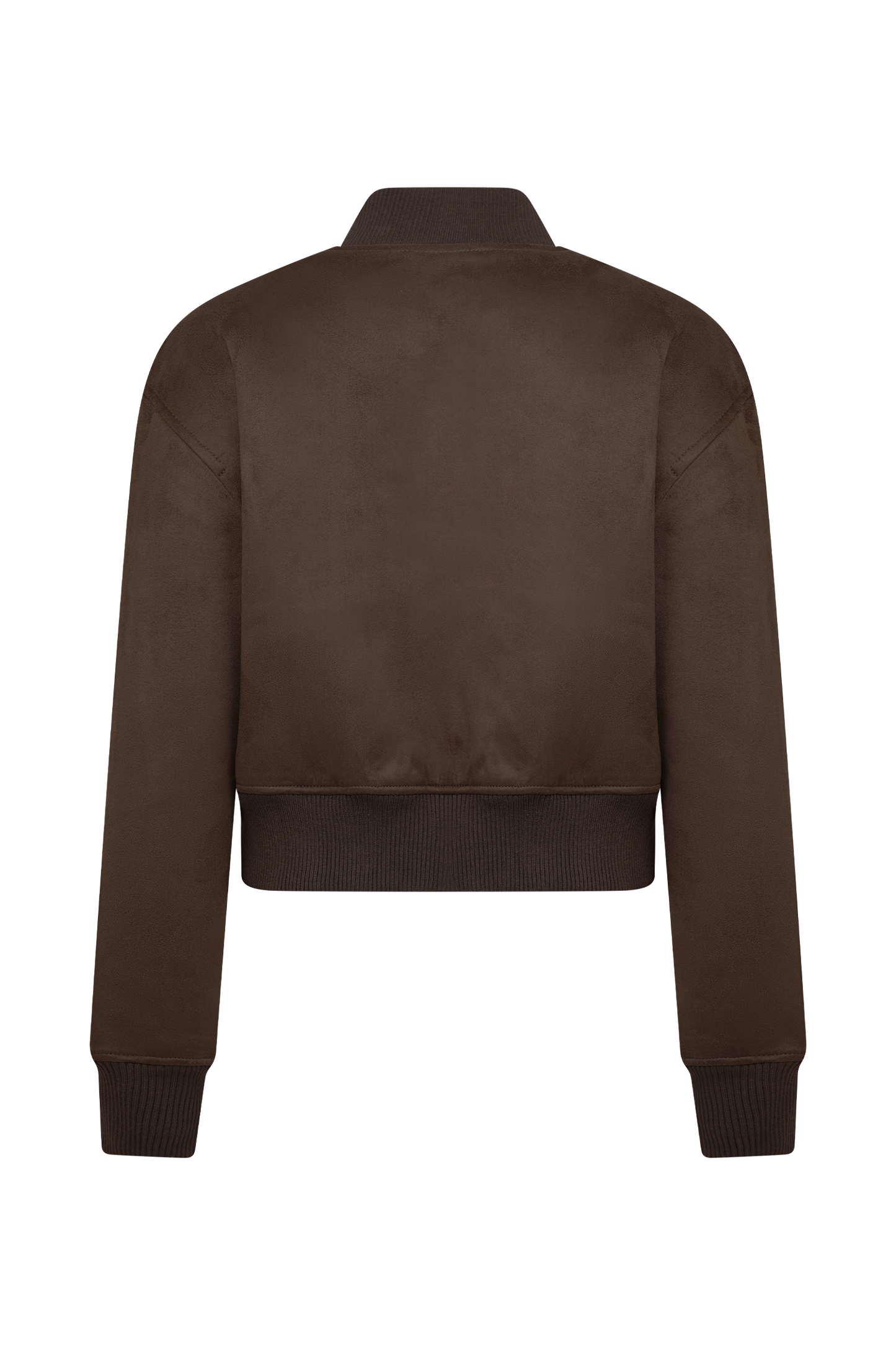 Veste bomber en daim Rudy - Chocolat