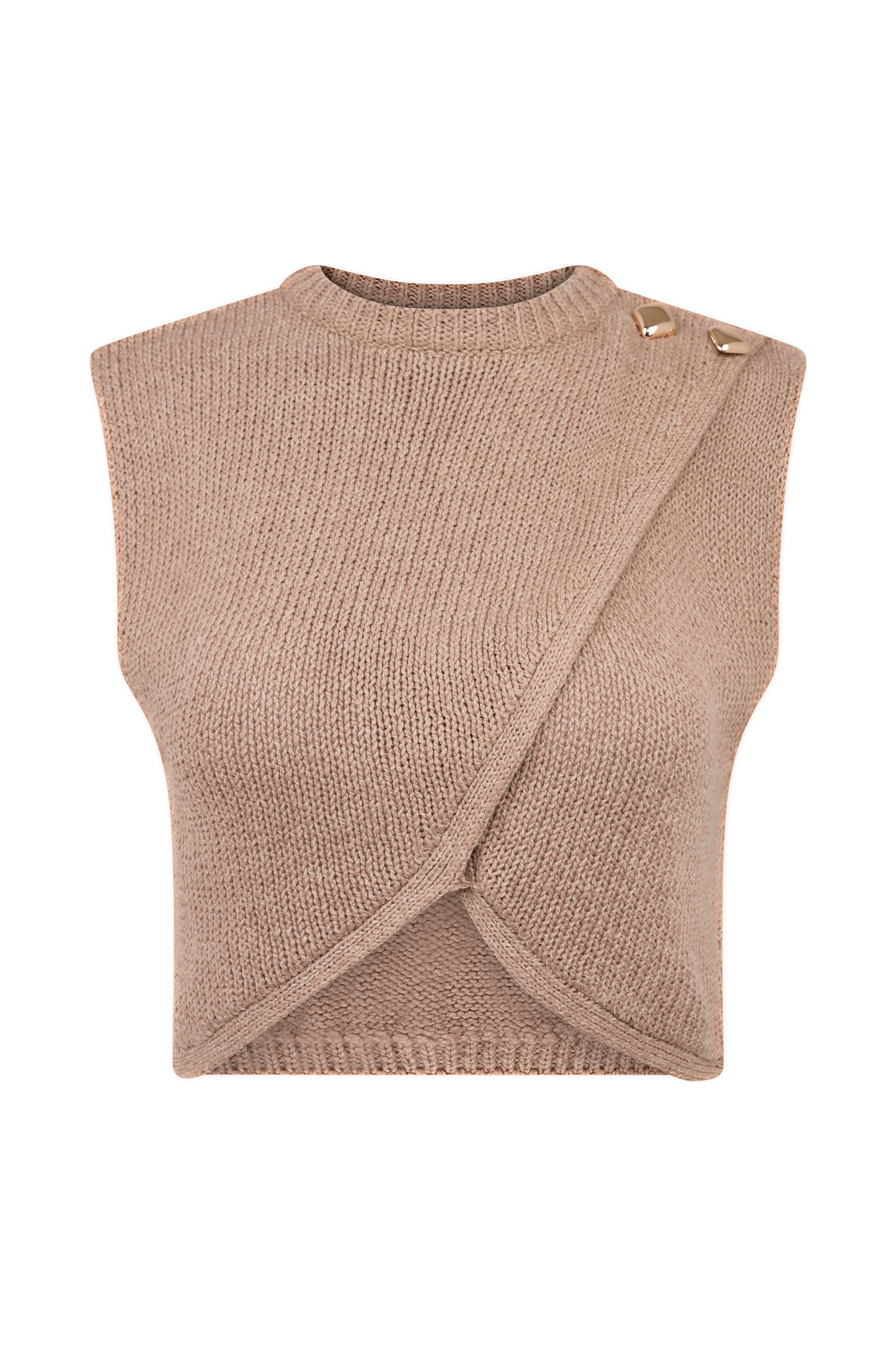 Top en tricot à superpositions Sloane - Latte
