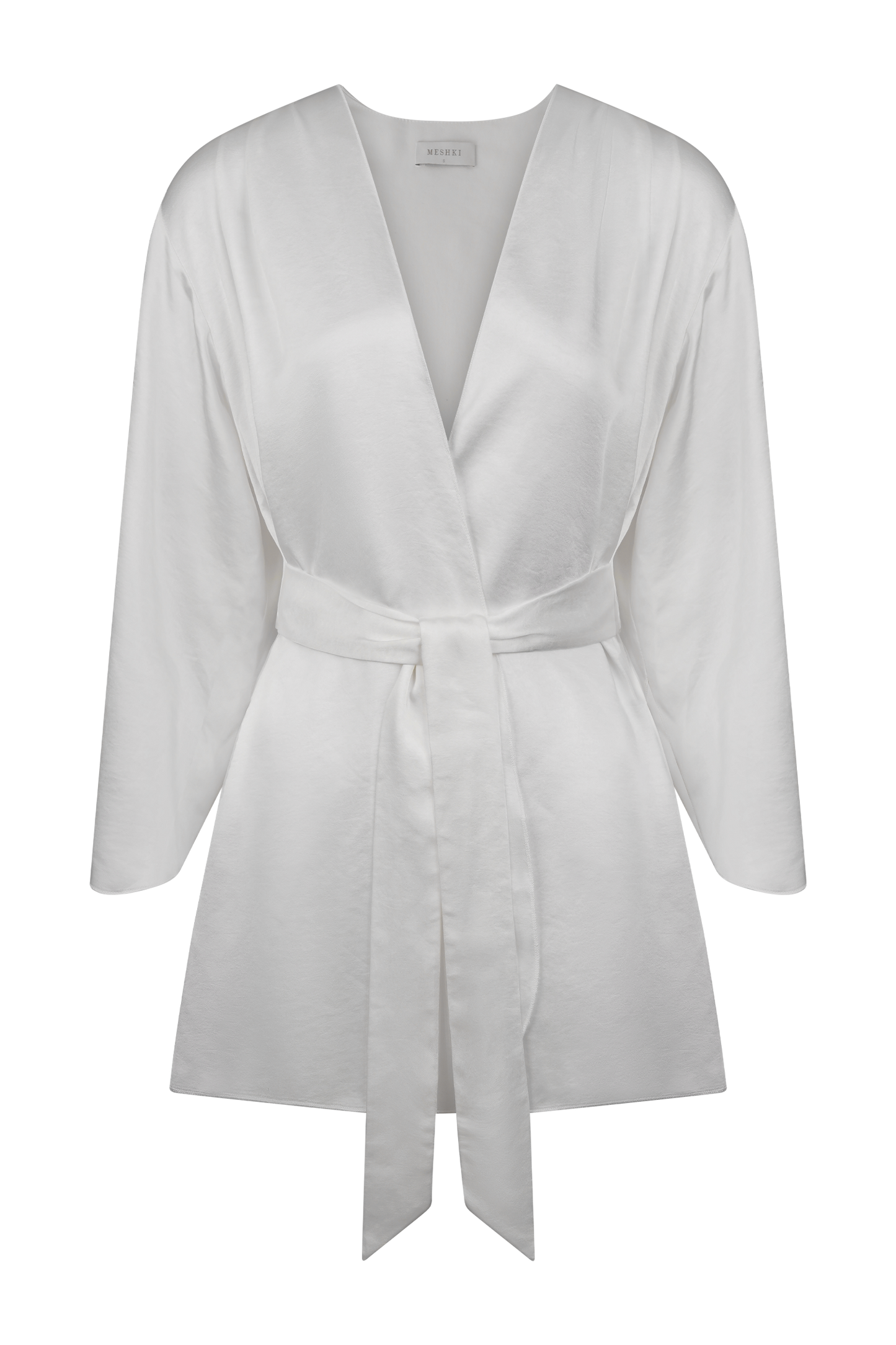 Manteau de mariée en satin Sterling - Ivoire