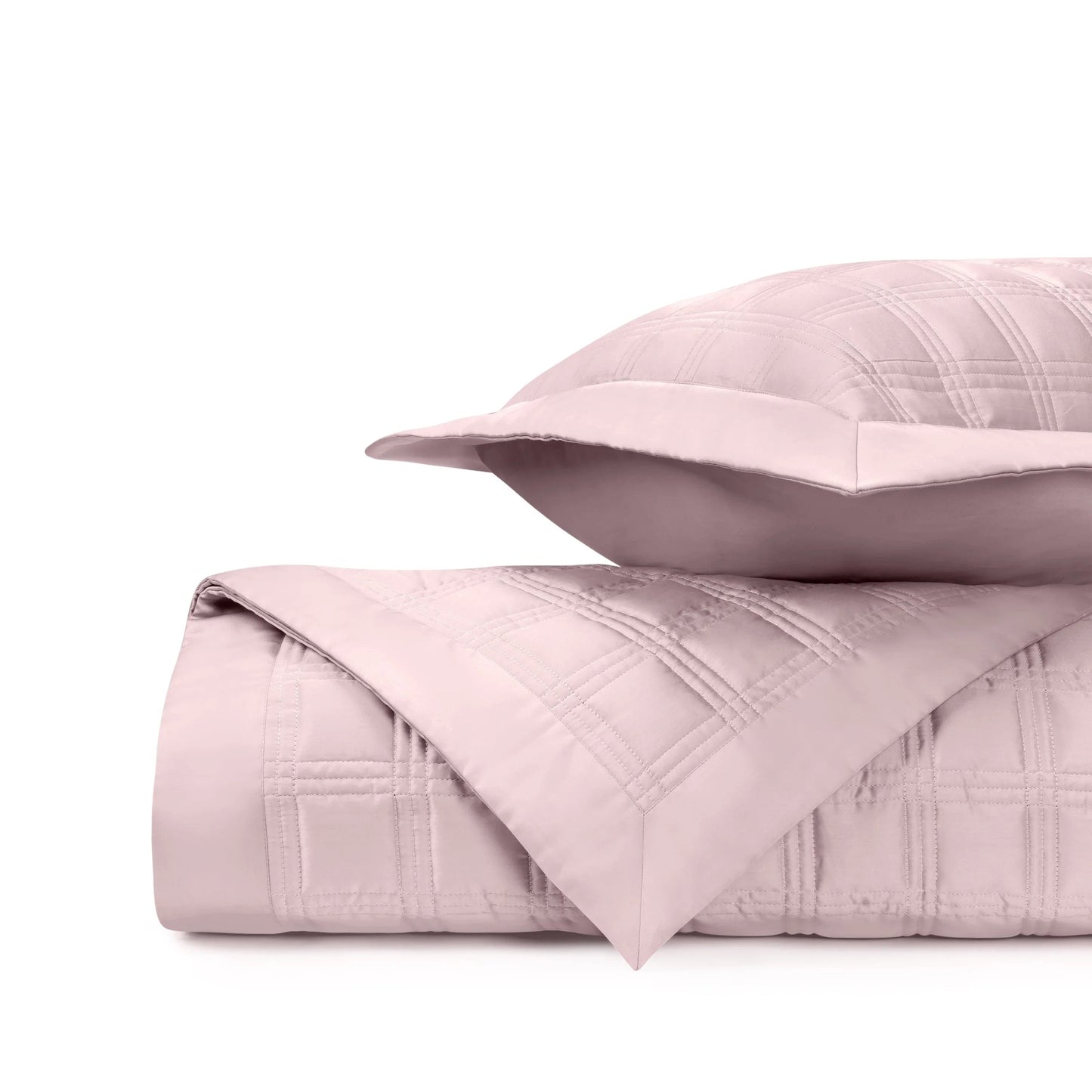 Couvre-lit matelassé en blocs