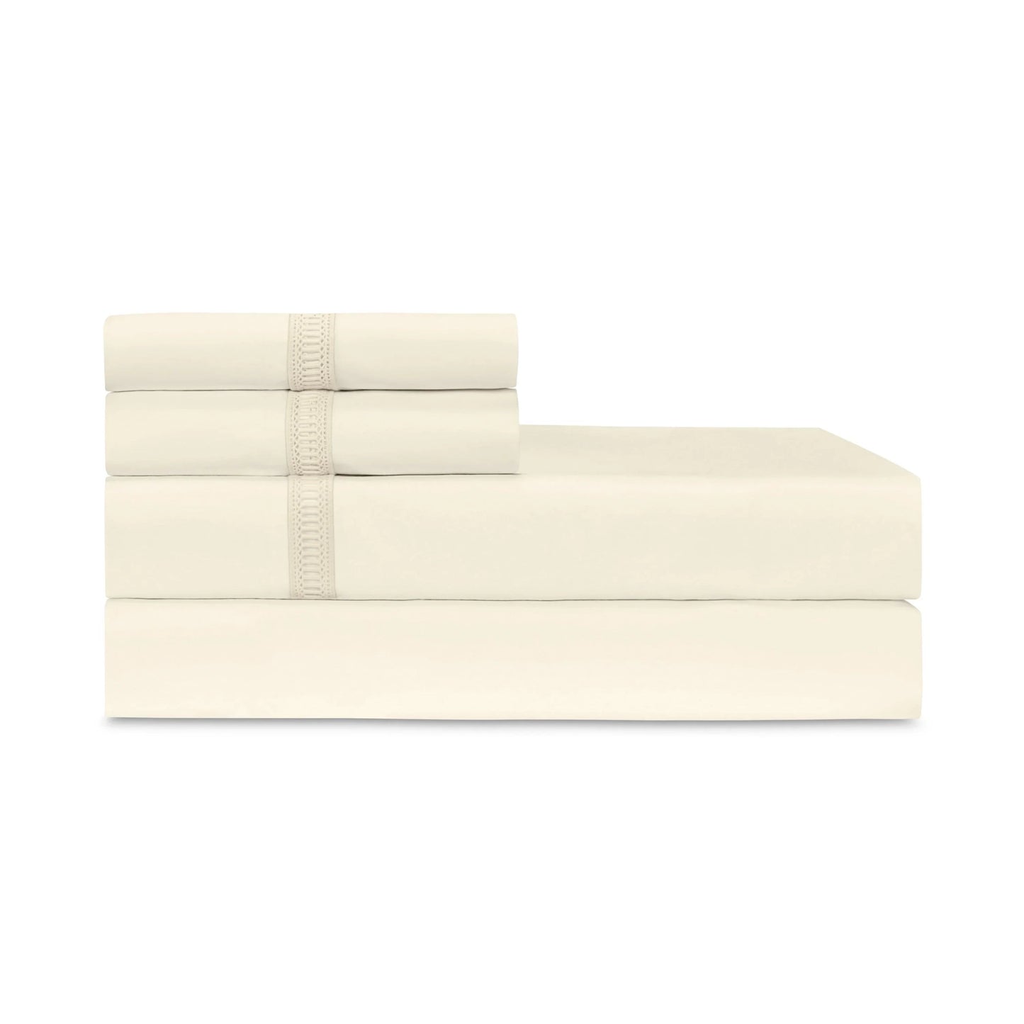 Paire de taies d'oreiller doriques