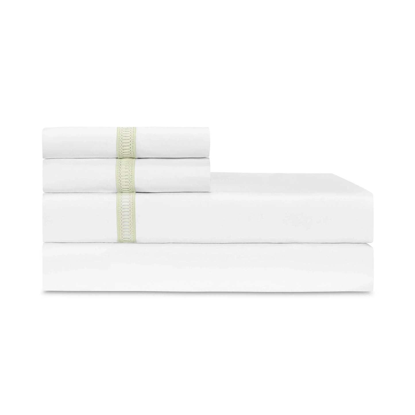 Paire de taies d'oreiller doriques