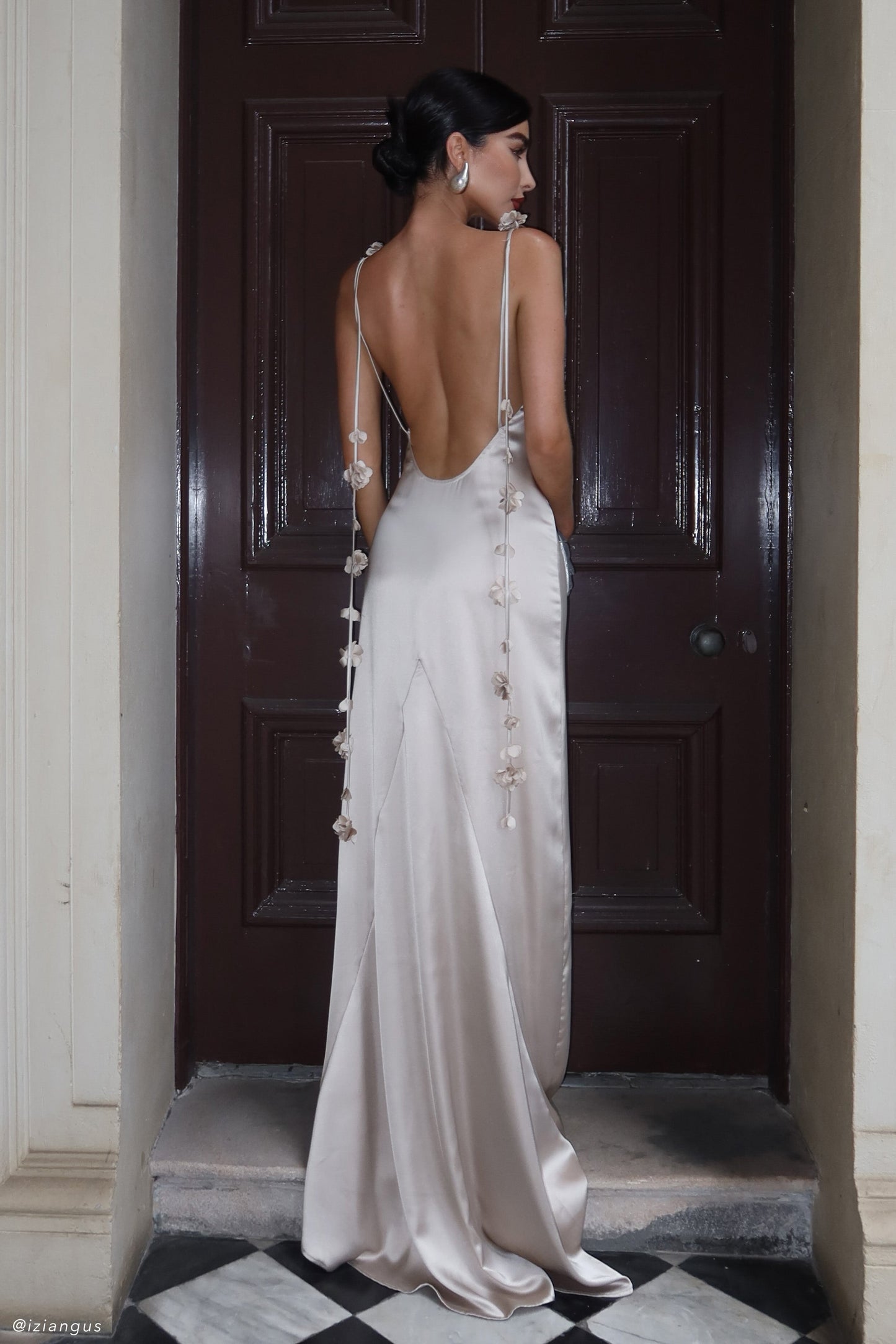 Robe Elenora Rose - Or Poudré