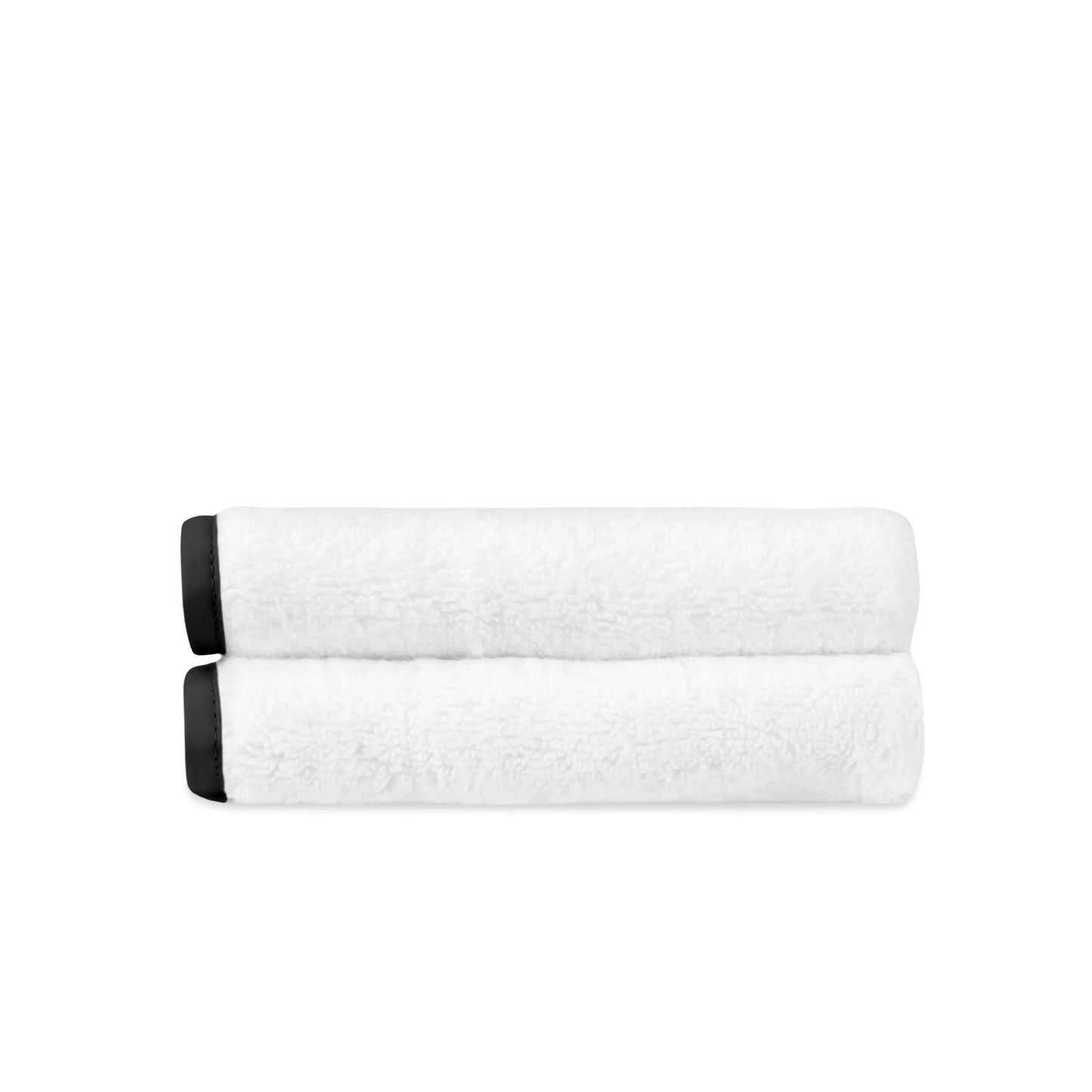 Serviette de toilette à rubans