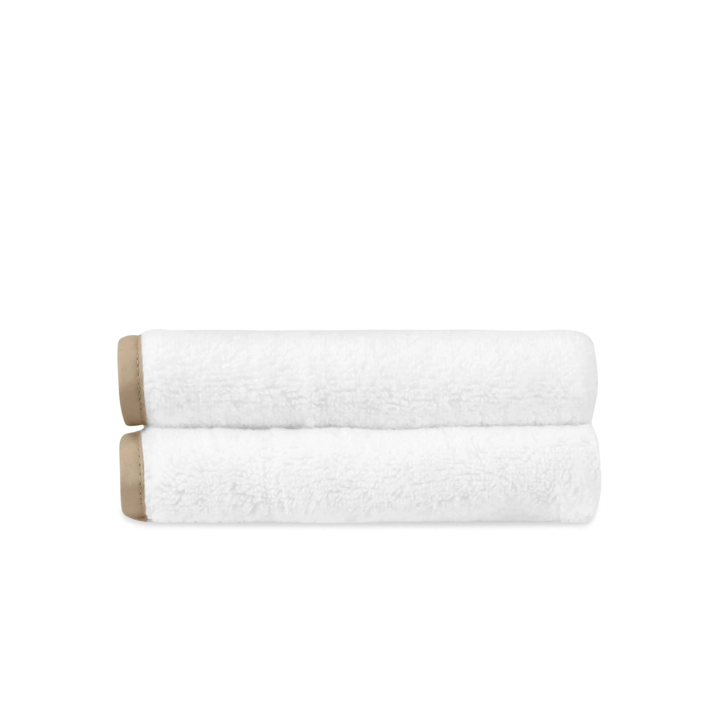 Serviette de toilette à rubans