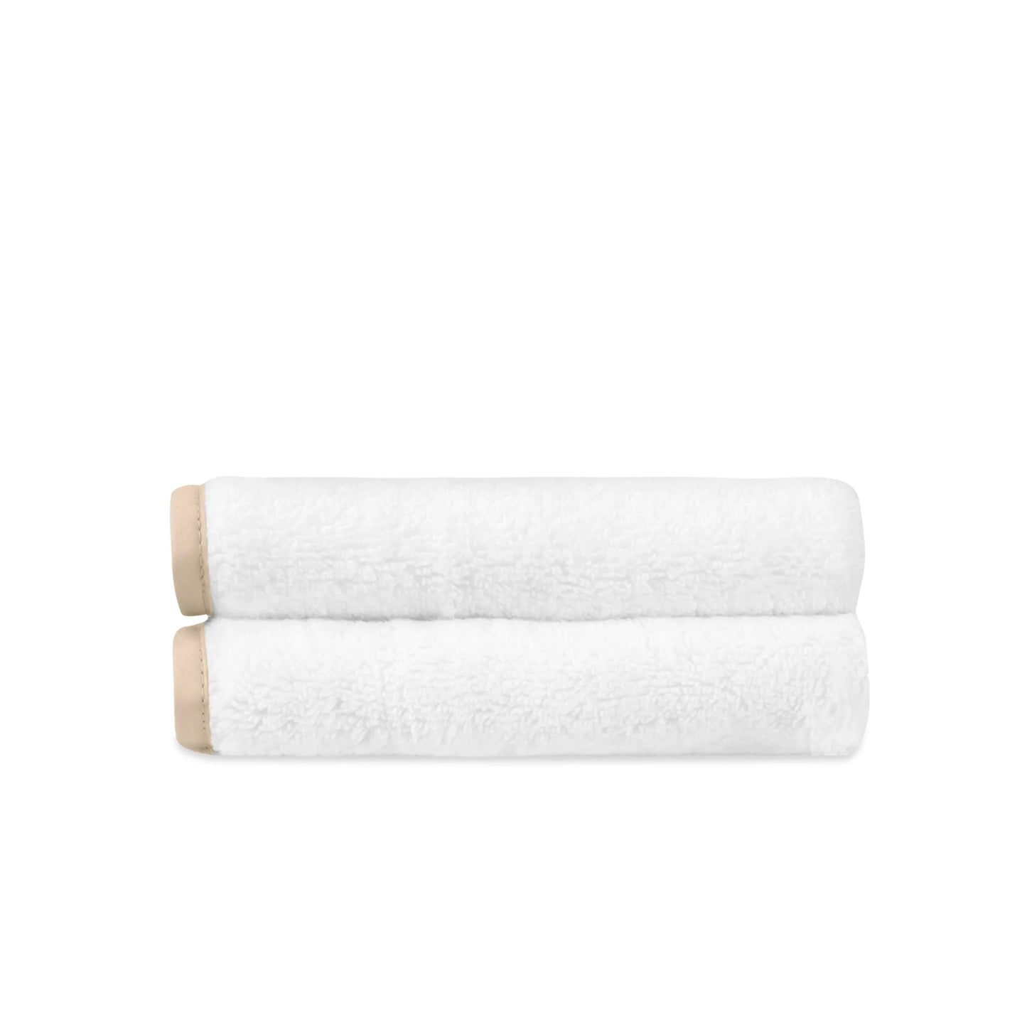 Serviette de toilette à rubans