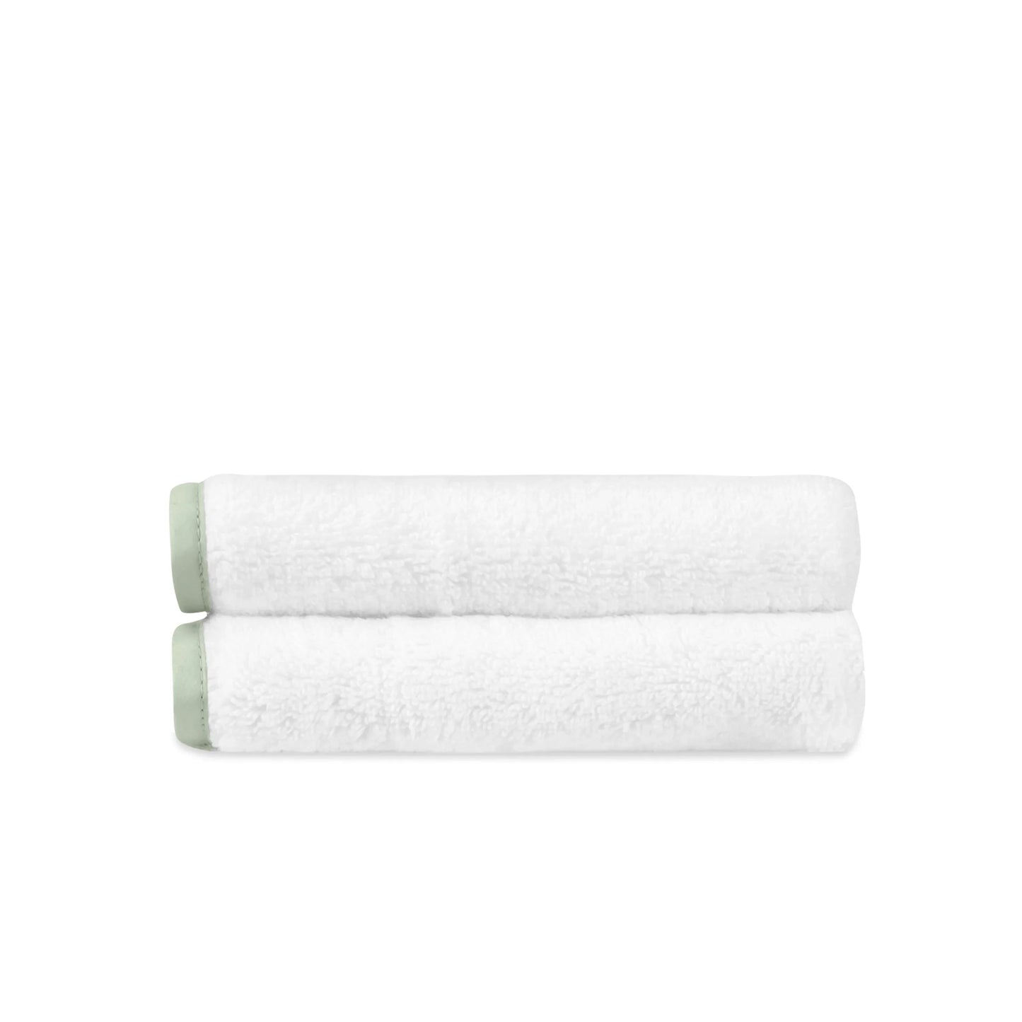 Serviette de toilette à rubans