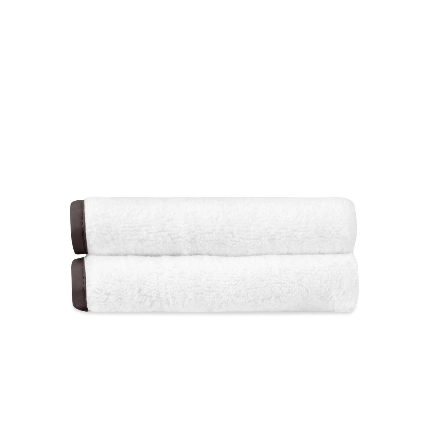 Serviette de toilette à rubans