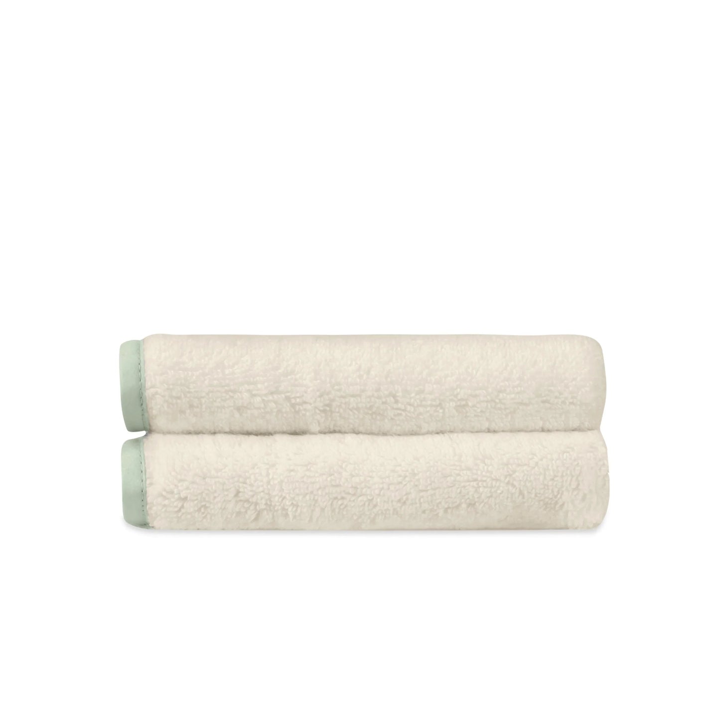 Serviette de toilette à rubans
