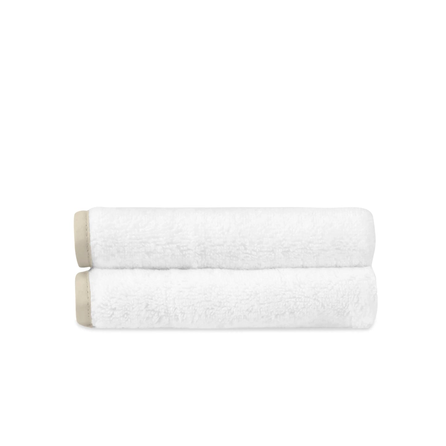 Serviette de toilette à rubans