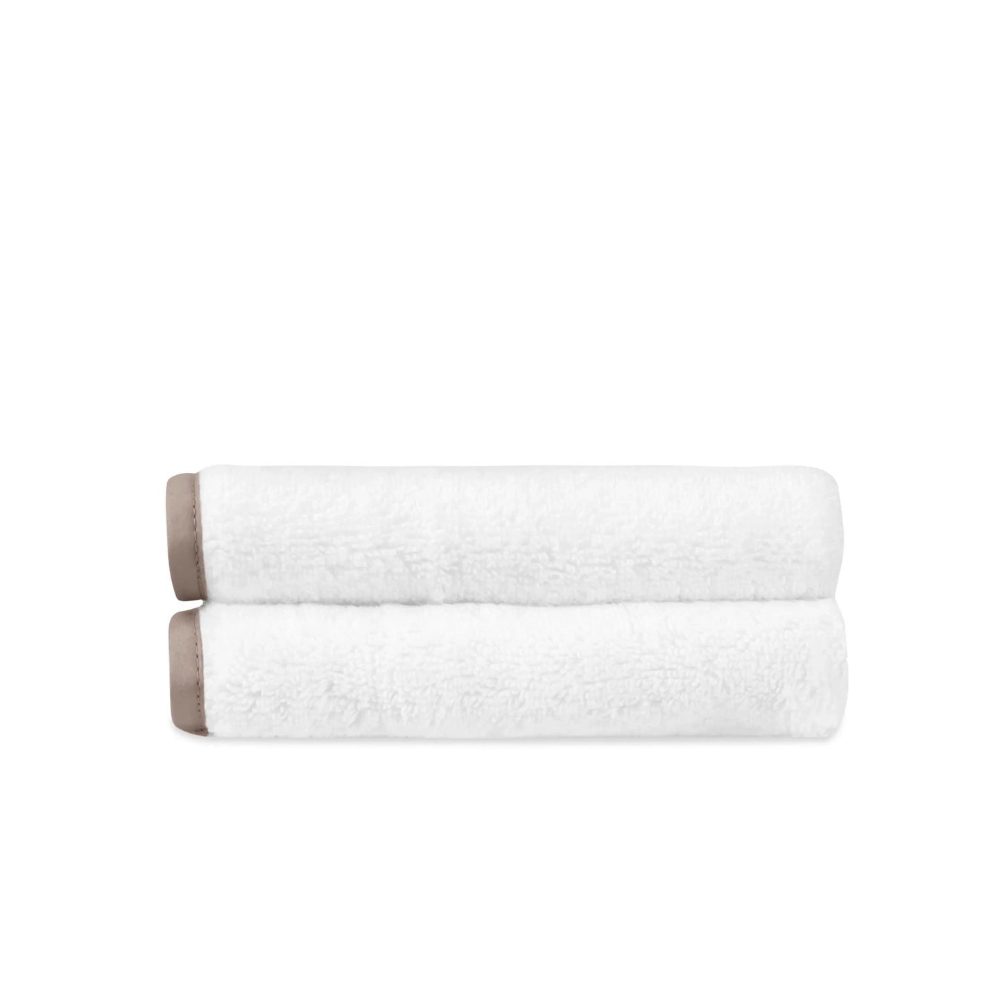 Serviette de toilette à rubans
