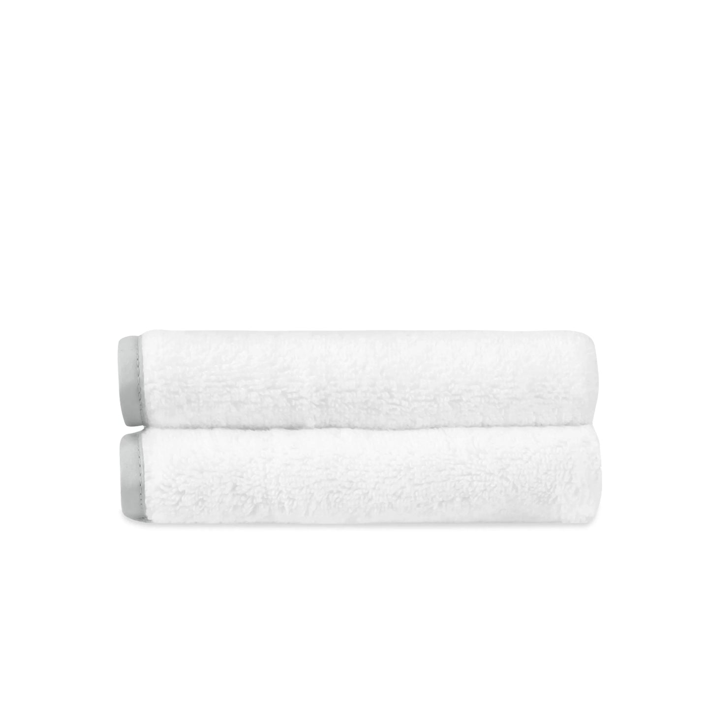Serviette de toilette à rubans