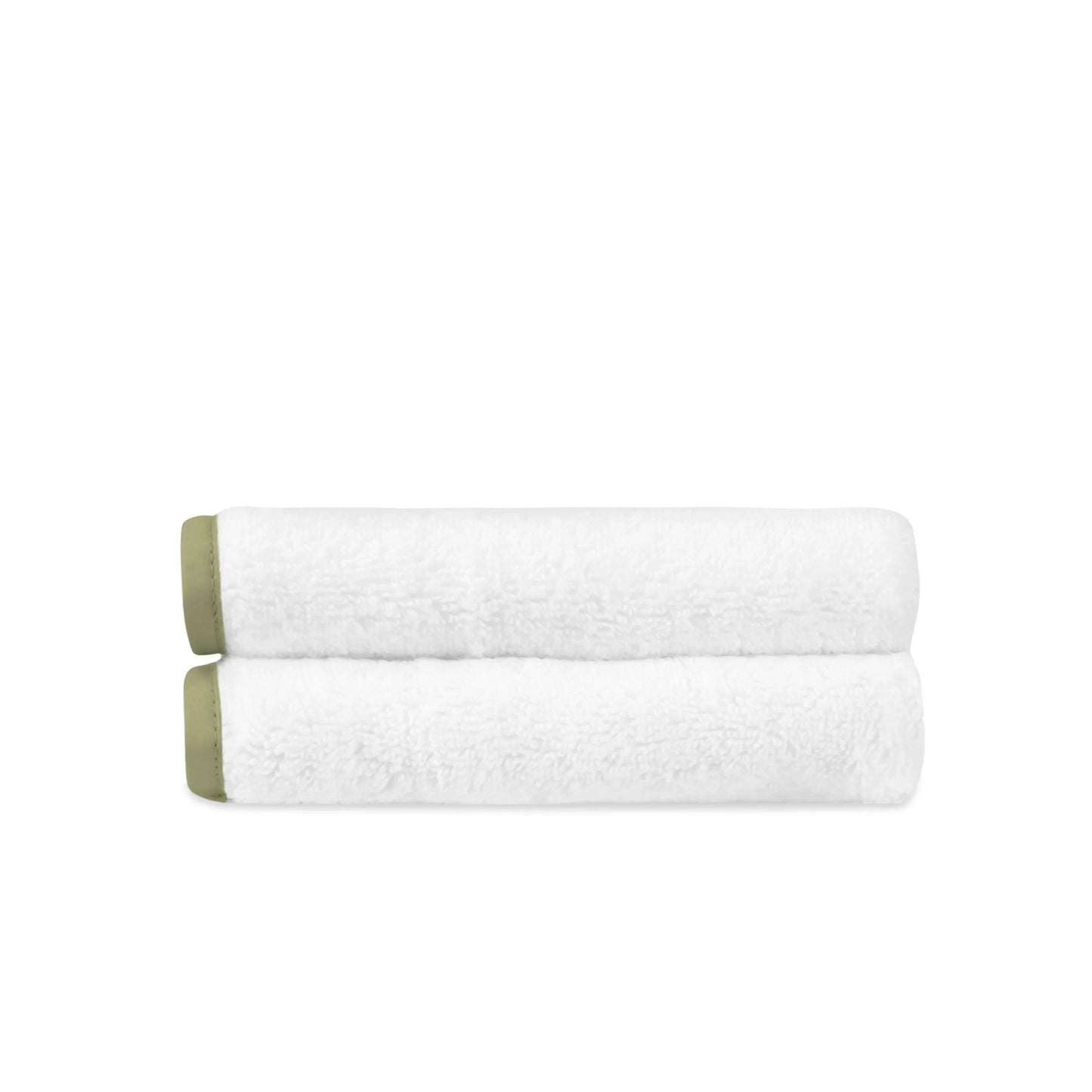 Serviette de toilette à rubans
