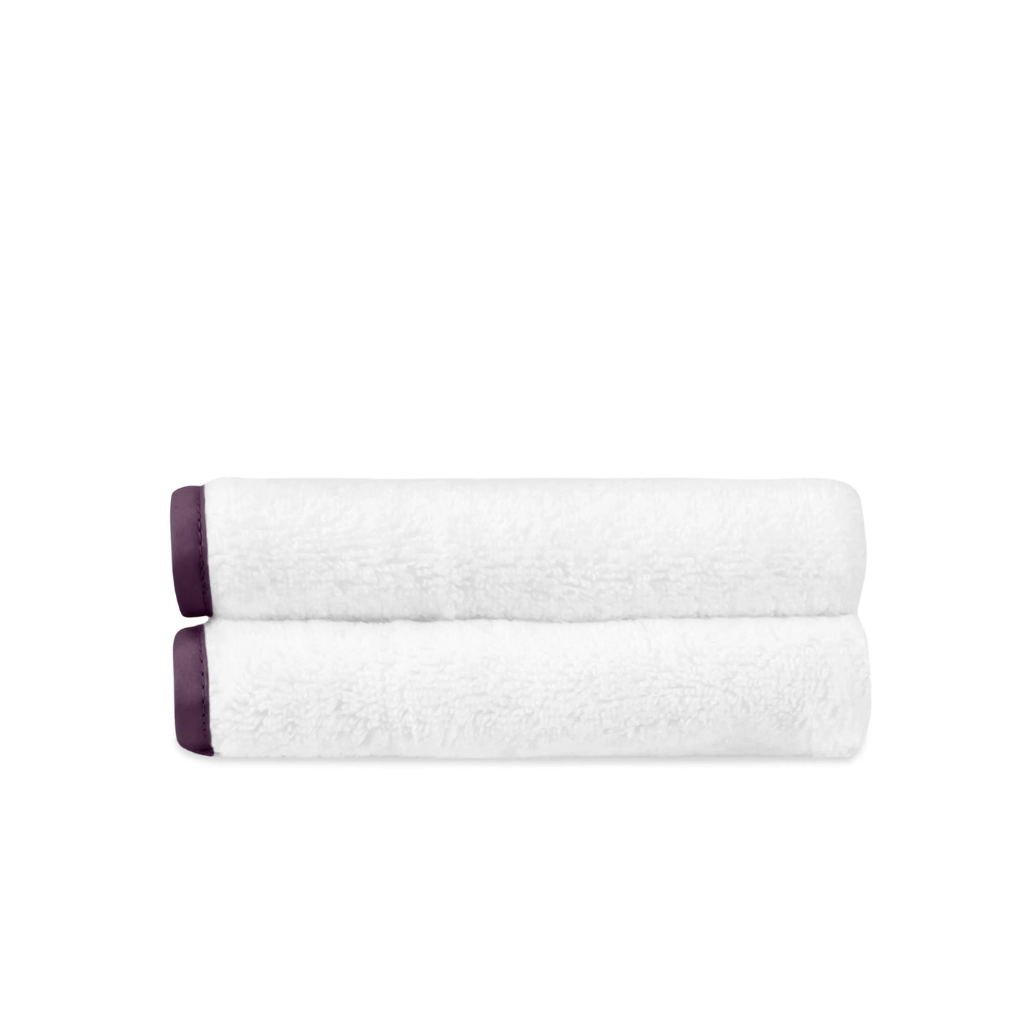 Serviette de toilette à rubans