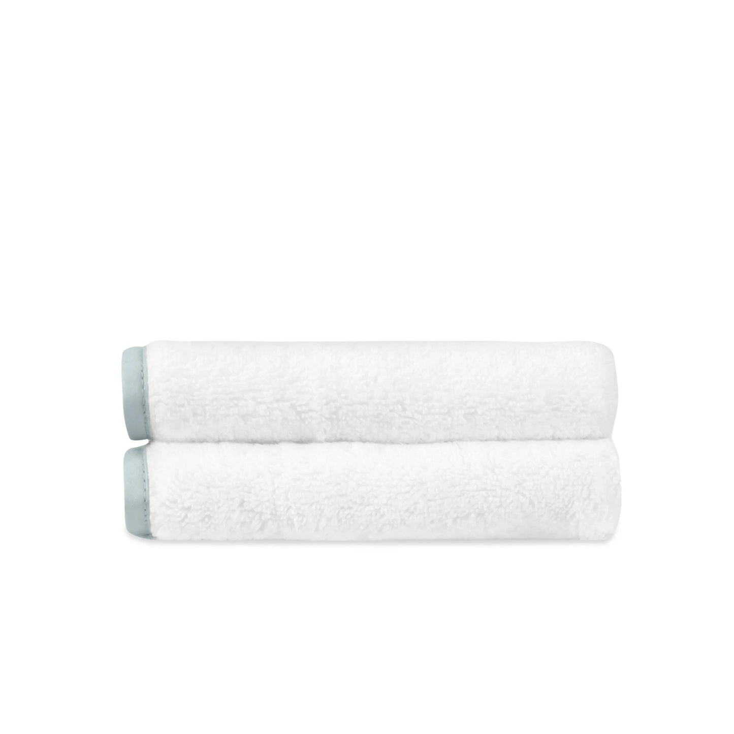 Serviette de toilette à rubans