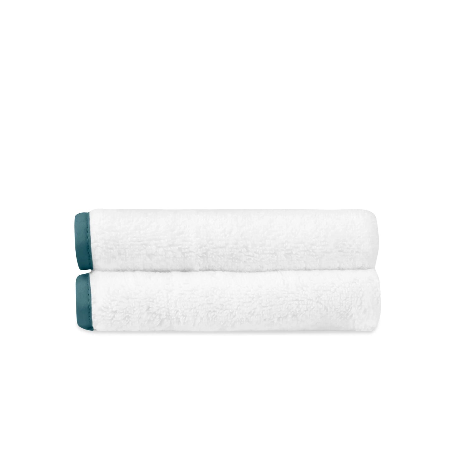 Serviette de toilette à rubans