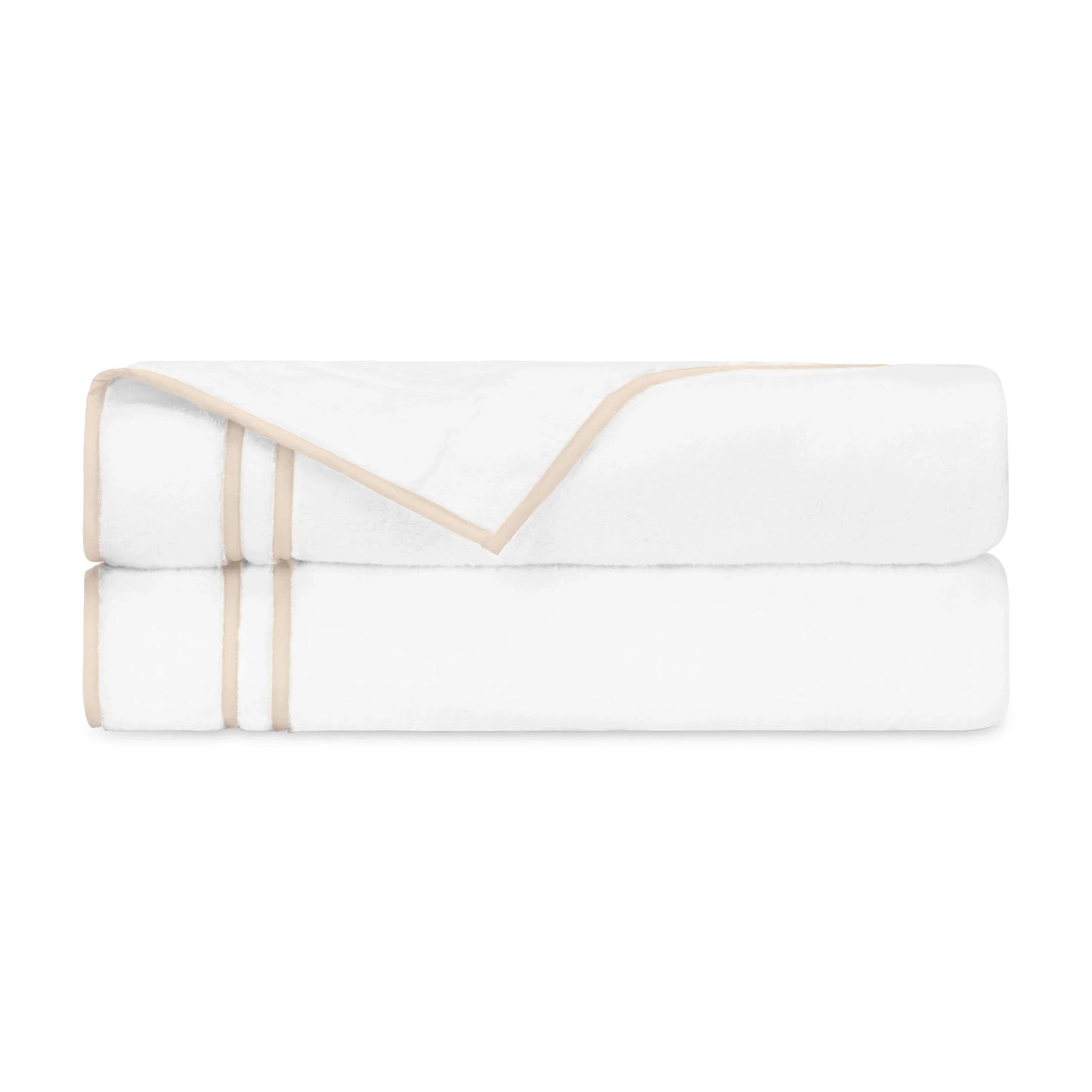 Serviette pour le bout des doigts avec rubans