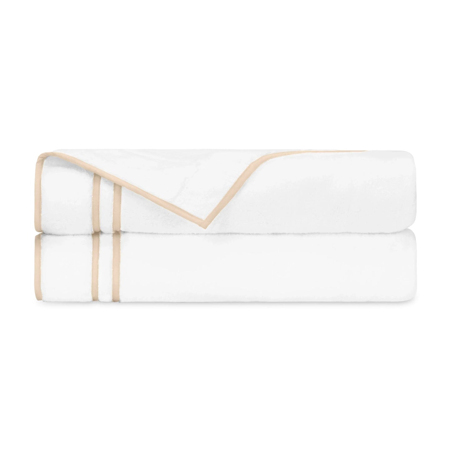 Serviette pour le bout des doigts avec rubans