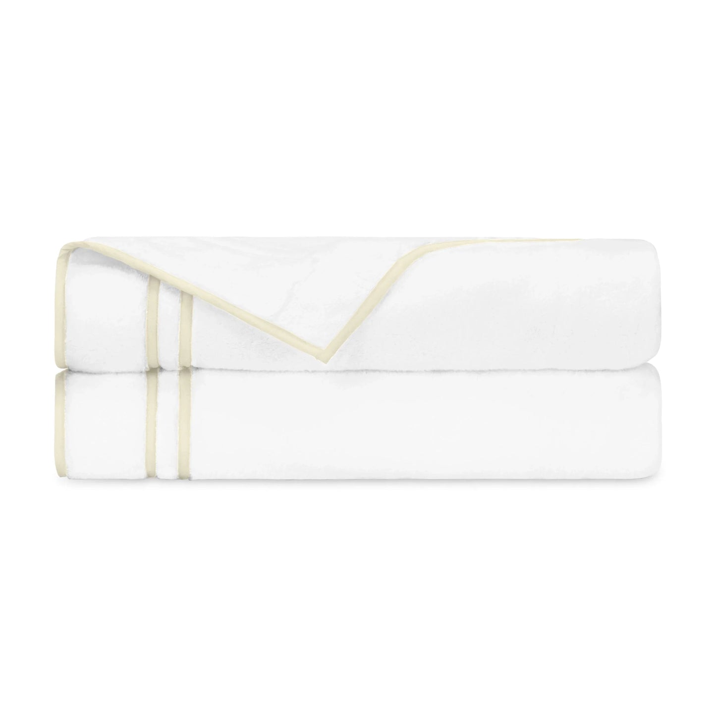 Serviette pour le bout des doigts avec rubans
