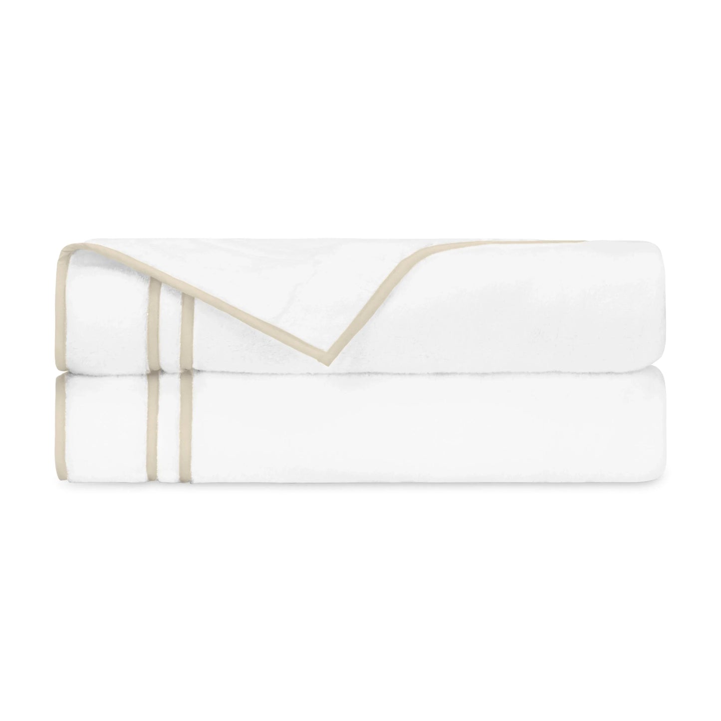 Serviette pour le bout des doigts avec rubans