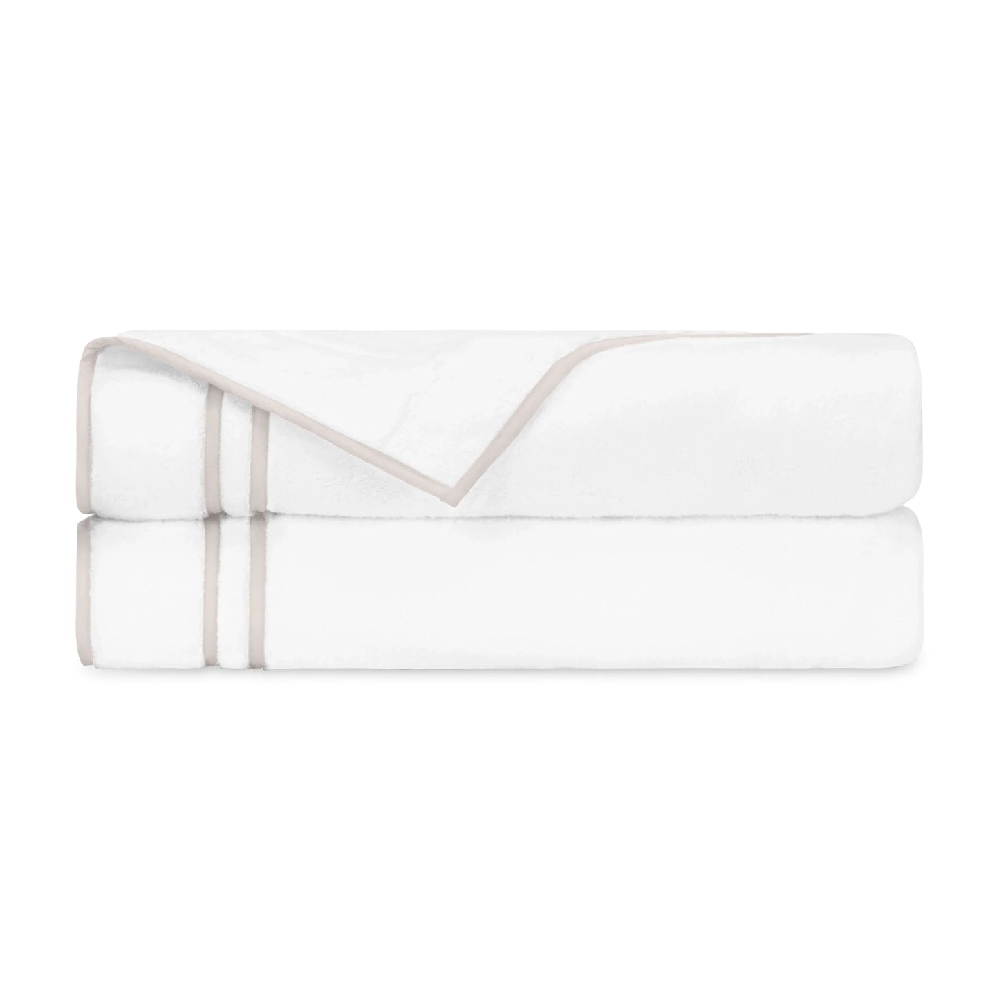 Serviette pour le bout des doigts avec rubans