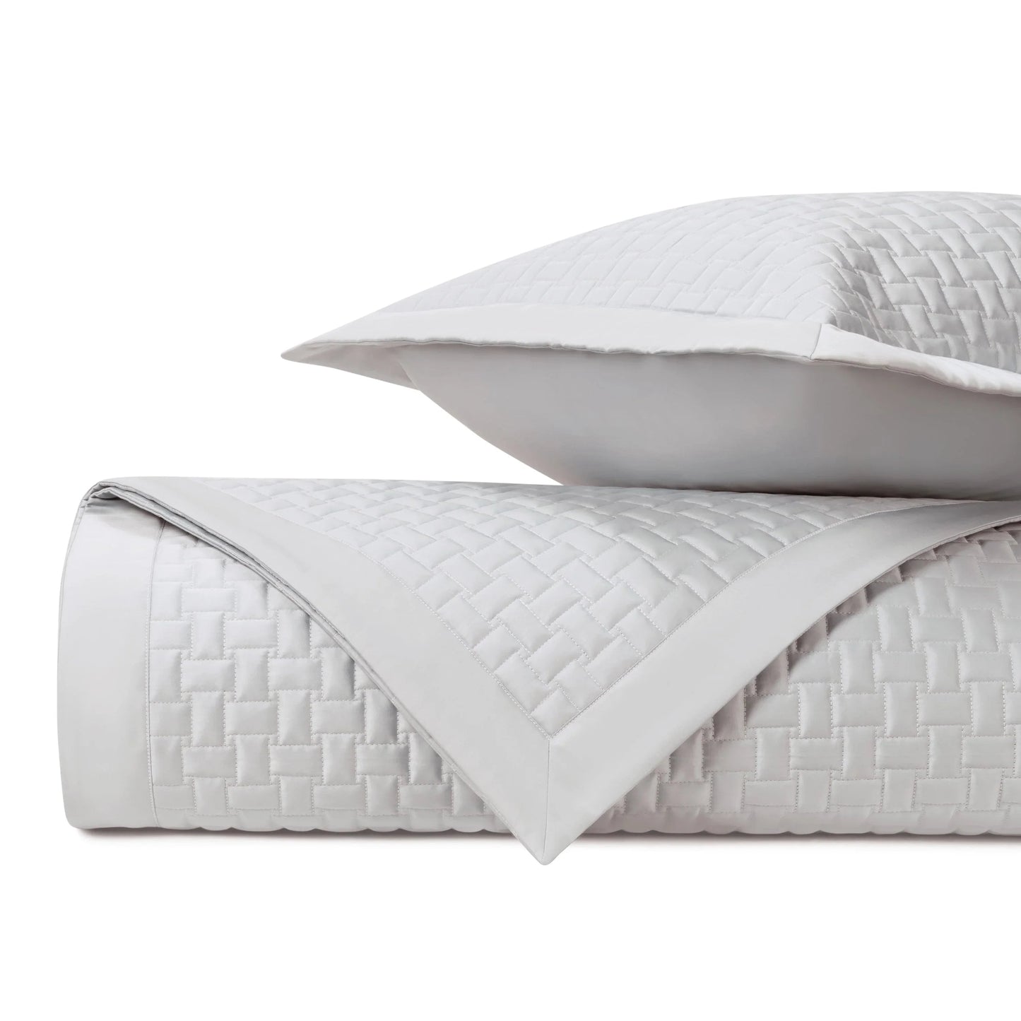 Couvre-lit matelassé en osier