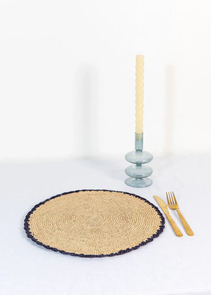 Set de table en raphia « Pinwheel » Garden Party, lot de 2, 4 et 6