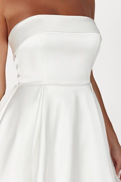 Robe mini Eileen - Blanche