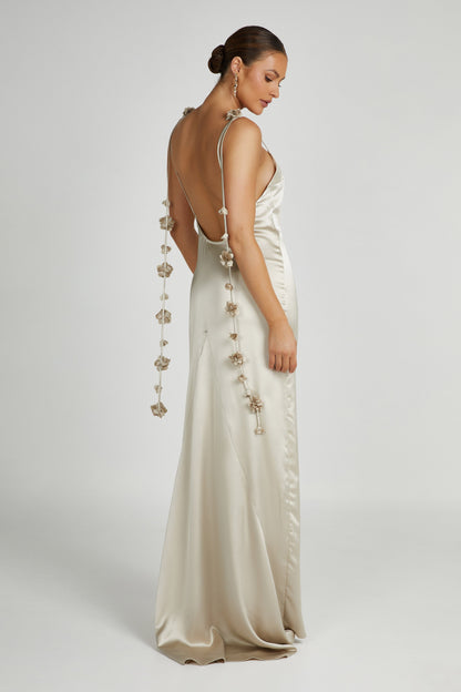 Robe Elenora Rose - Or Poudré