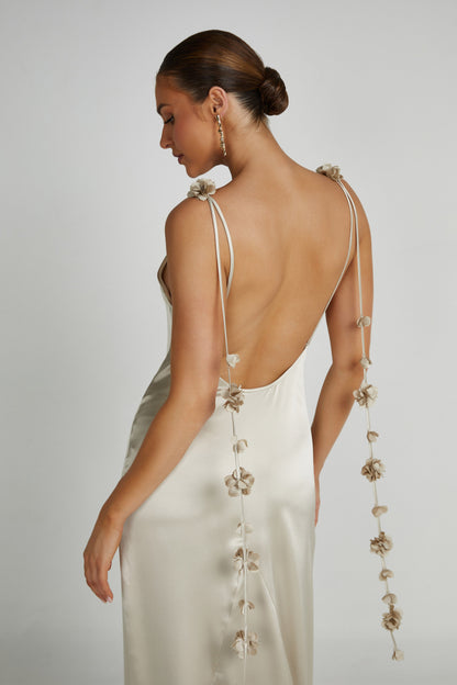 Robe Elenora Rose - Or Poudré