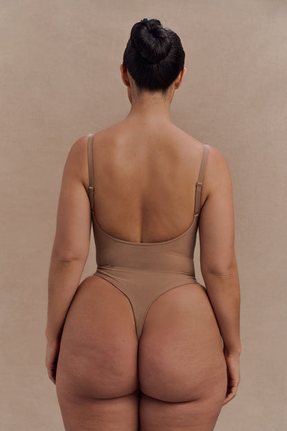 Body gainant sans dos Alyssa - Latte