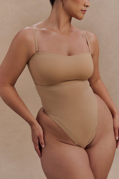Joanna Soutien-gorge gainant sans bretelles - Beige