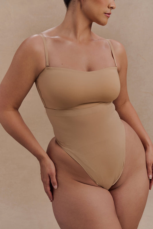 Joanna Soutien-gorge gainant sans bretelles - Beige