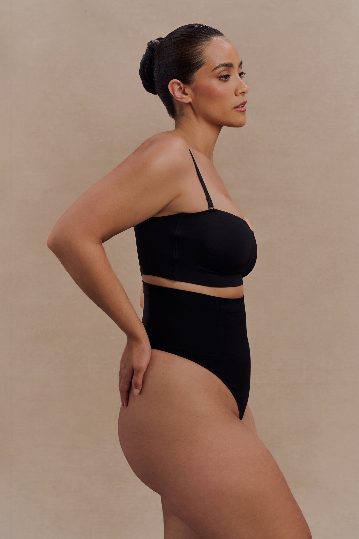 Joanna Soutien-Gorge Gainant Sans Bretelles - Noir