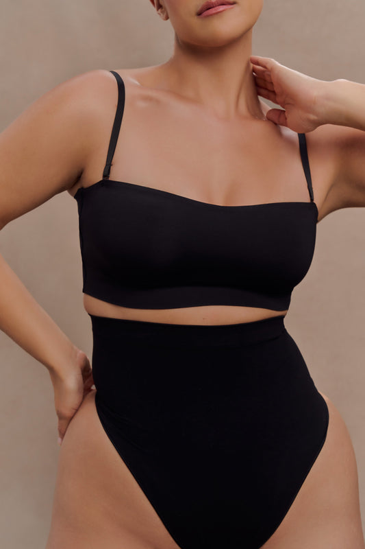 Joanna Soutien-Gorge Gainant Sans Bretelles - Noir