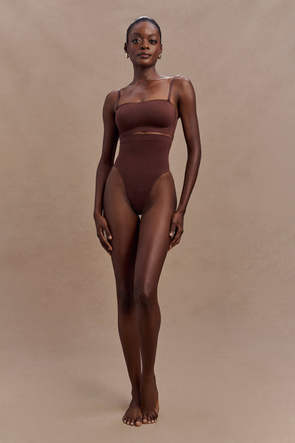 Joanna Soutien-Gorge Gainant Sans Bretelles - Espresso
