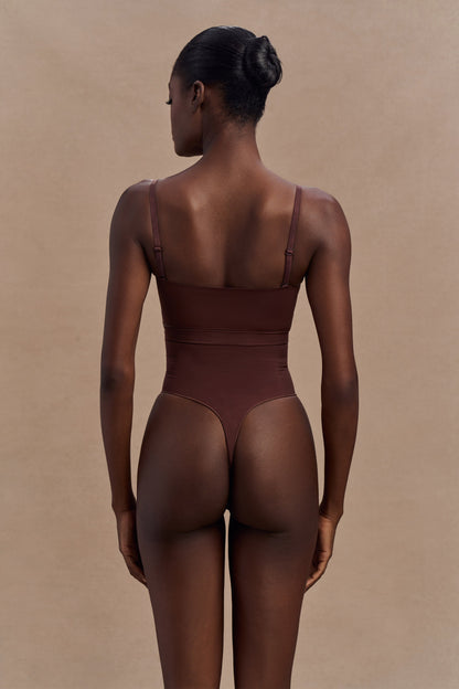 Joanna Soutien-Gorge Gainant Sans Bretelles - Espresso