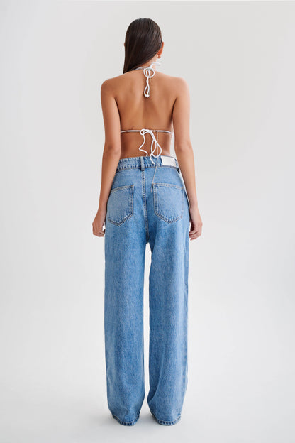 Halter Gretchen en perles - Perle