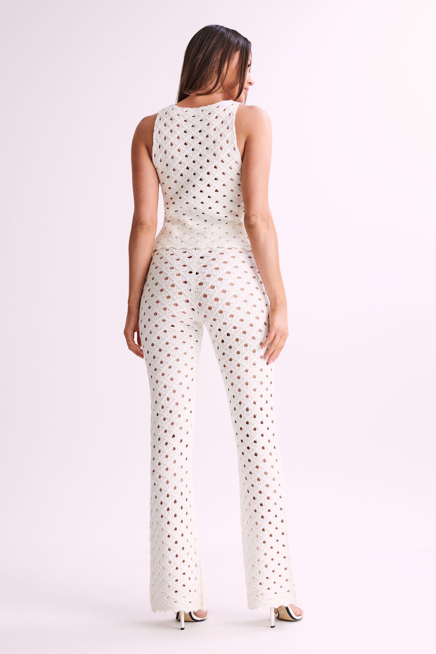Pantalon crochet Santana - Ivoire