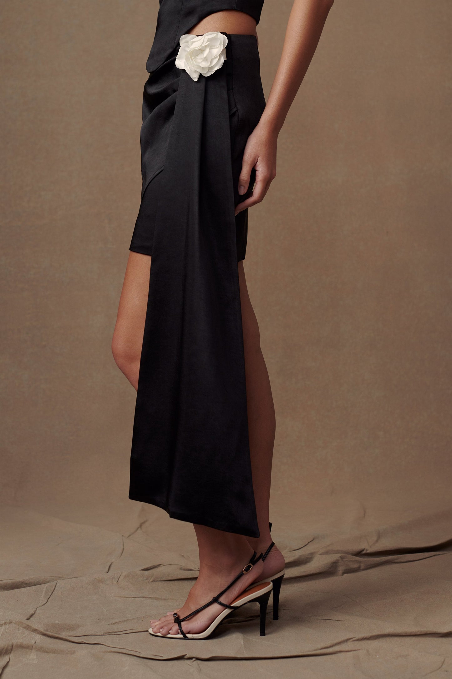 Jupe mini Margot Rose - Noir