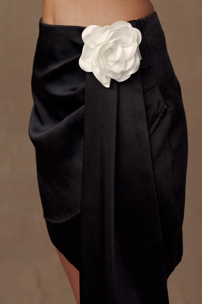 Jupe mini Margot Rose - Noir