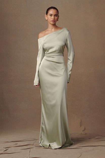 Robe Maxi à Manches Longues Avery - Sève
