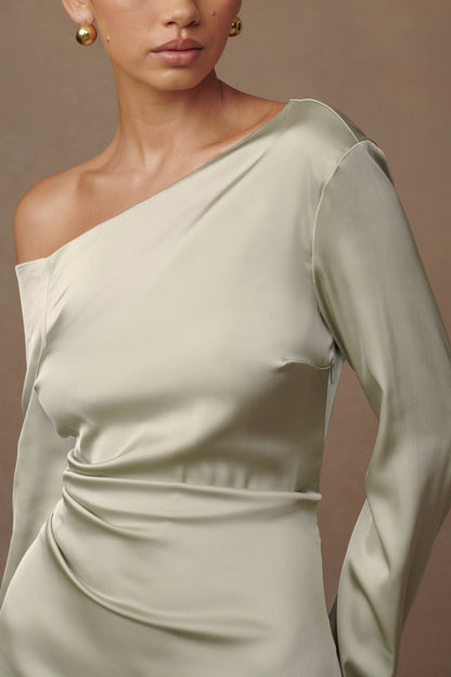 Robe Maxi à Manches Longues Avery - Sève