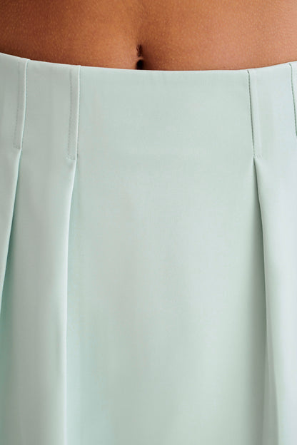 Jupe mini tailleur Berkley - Vert pastel