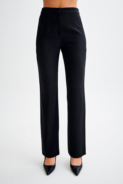 Pantalon droit Allanah - Noir